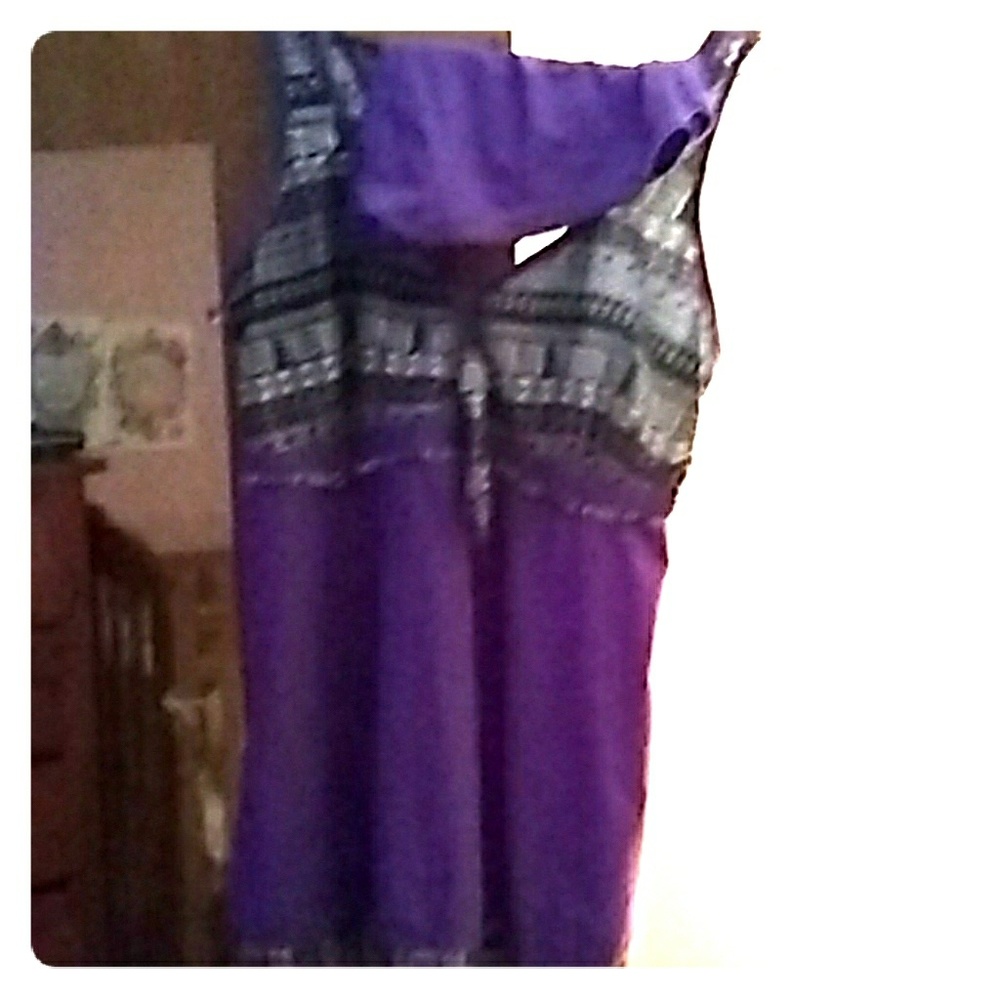 5 x pretty purple bathing suit